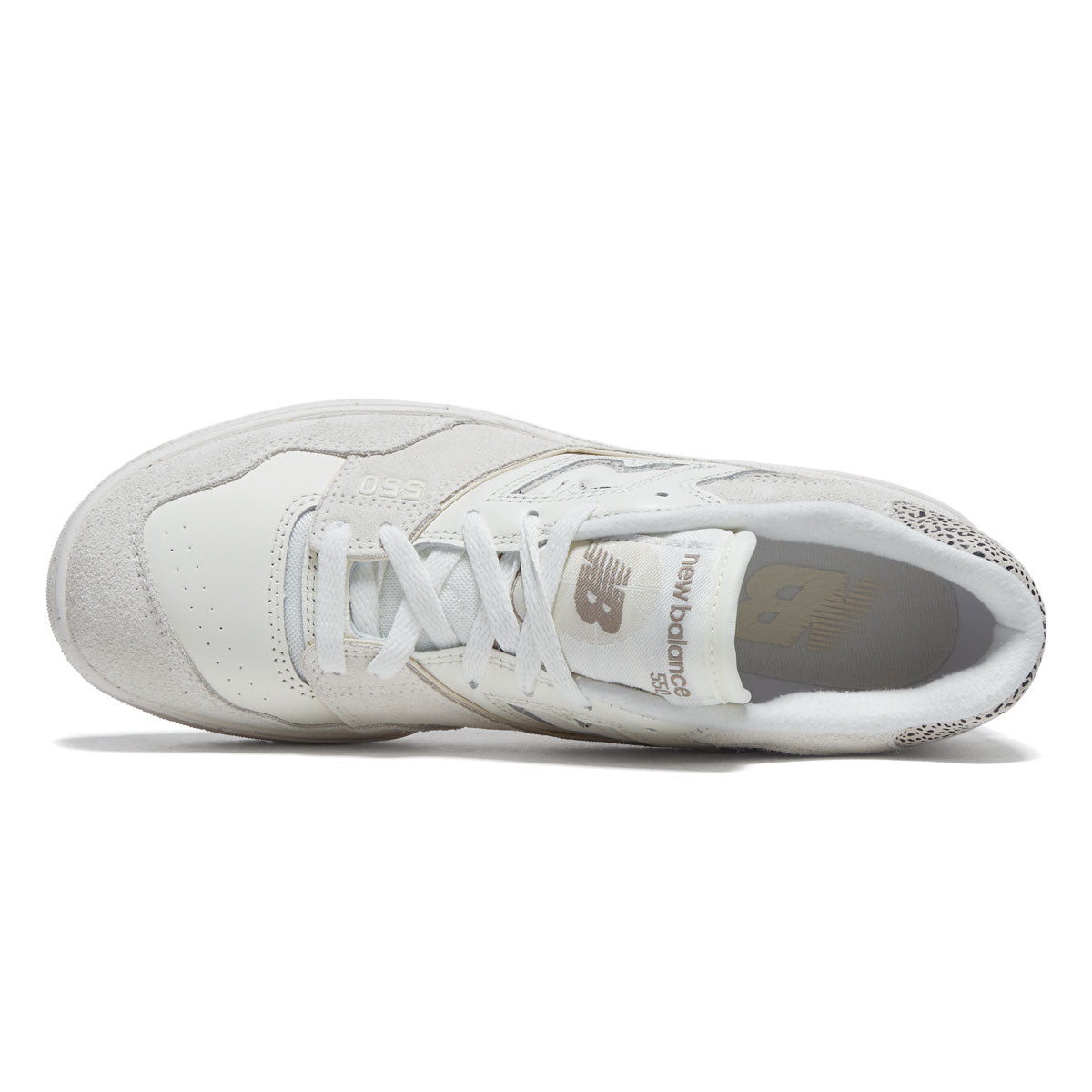 New Balance Womens BBW550 Shoes - Sea Salt/Black image 3