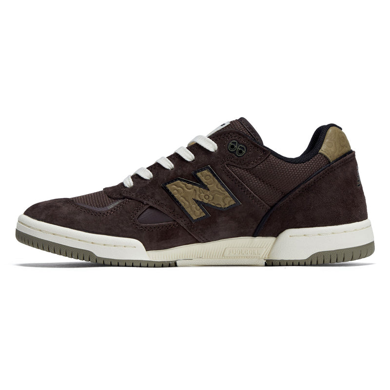 New Balance x Krooked Tom Knox 600 Shoes - Chocolate/Olive