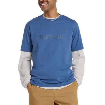 New Balance Numeric Cotton T-Shirt - Magic Blue