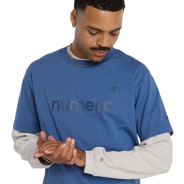 New Balance Numeric Cotton T-Shirt - Magic Blue
