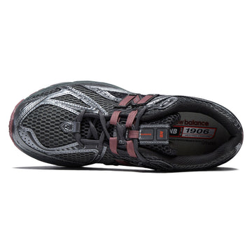 New Balance 1906R Shoes - Dark Silver Metallic/Rosewood