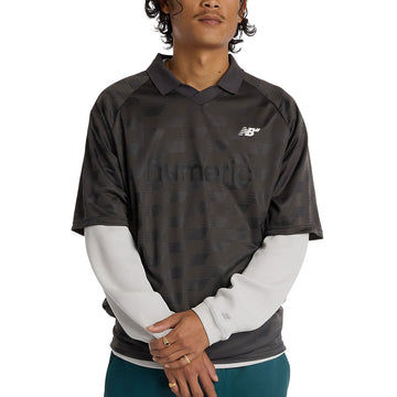 New Balance Numeric Team Jersey Shirt - Faded Black