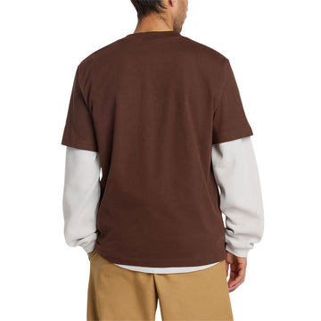 New Balance Numeric Stacked Graphic T-Shirt - Pumpernickel