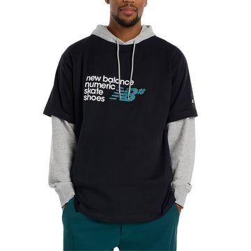 New Balance Numeric Stacked Graphic T-Shirt - Black Multi