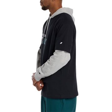 New Balance Numeric Stacked Graphic T-Shirt - Black Multi