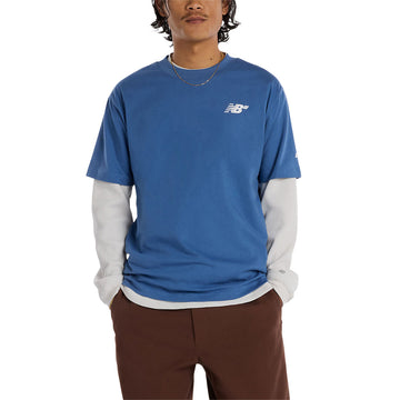 New Balance Numeric Small Logo T-Shirt - Magic Blue