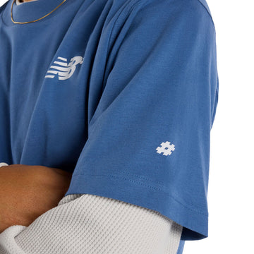 New Balance Numeric Small Logo T-Shirt - Magic Blue