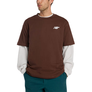 New Balance Numeric Small Logo T-Shirt - Pumpernickel