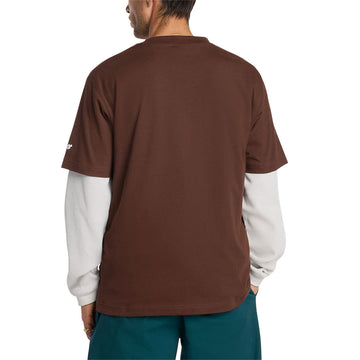 New Balance Numeric Small Logo T-Shirt - Pumpernickel
