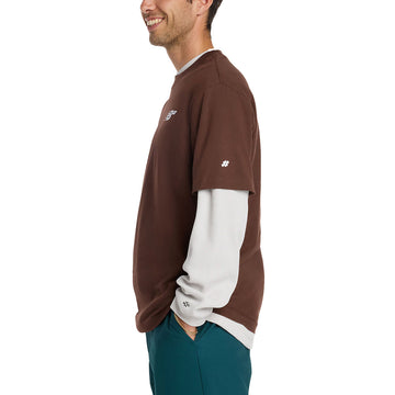 New Balance Numeric Small Logo T-Shirt - Pumpernickel