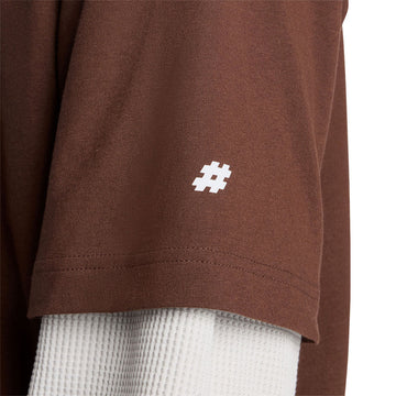 New Balance Numeric Small Logo T-Shirt - Pumpernickel