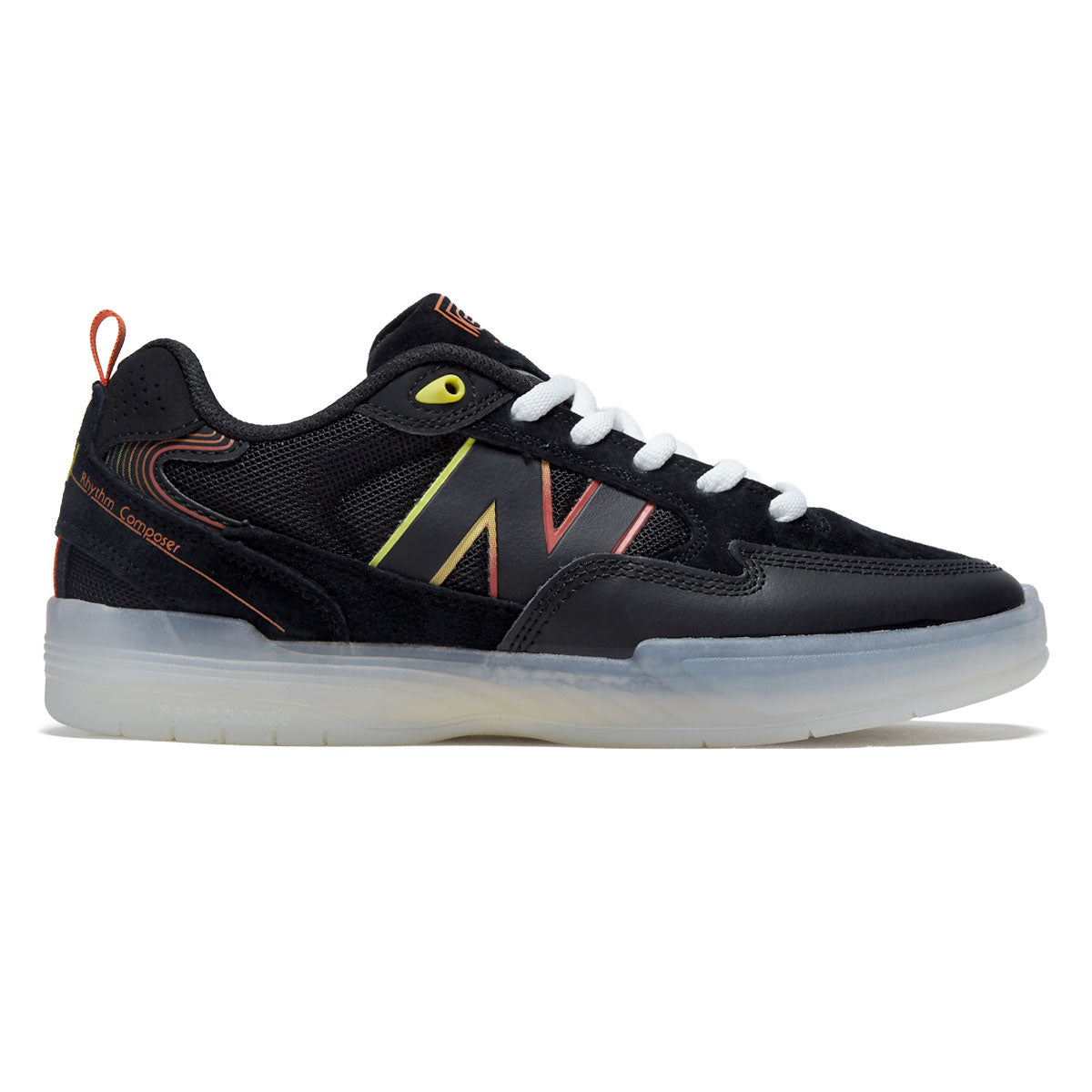 New Balance x Roland 808 Tiago Lite Shoes - Black/Orange/Ice image 1