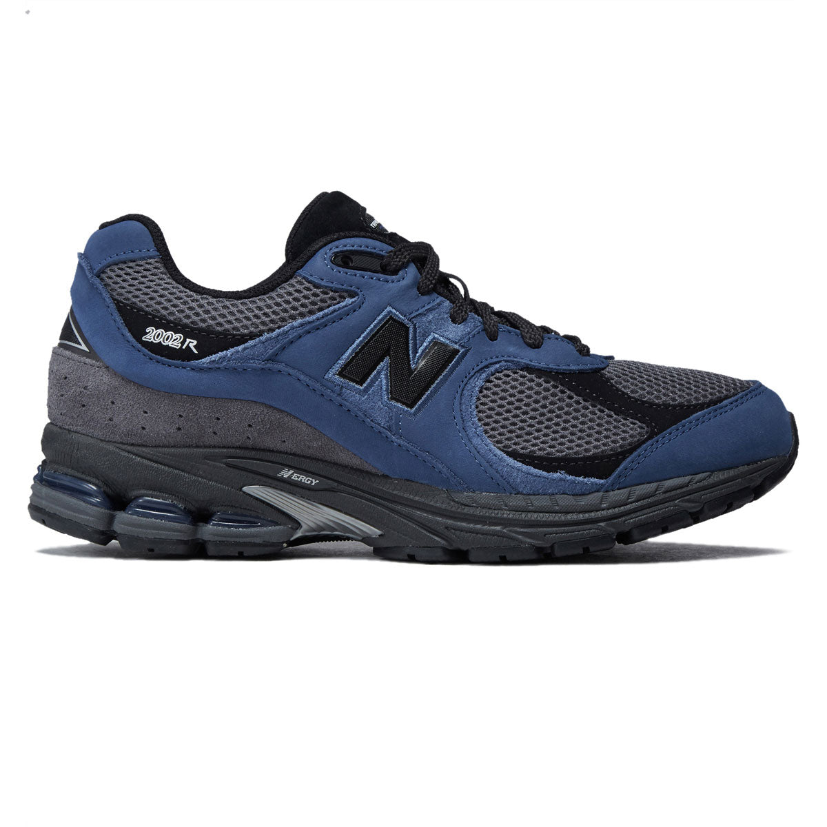 New Balance 2002R Shoes - Black/Silver Metallic – CCS