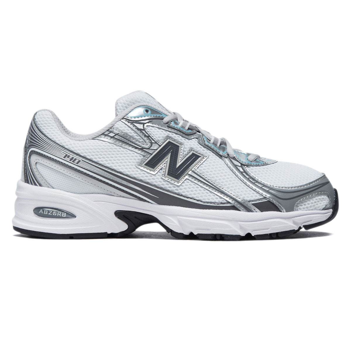 New Balance 740 Shoes - White/Alpine Green – CCS