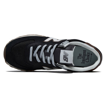 New Balance 574 Shoes - Brown/Dark Silver Metallic