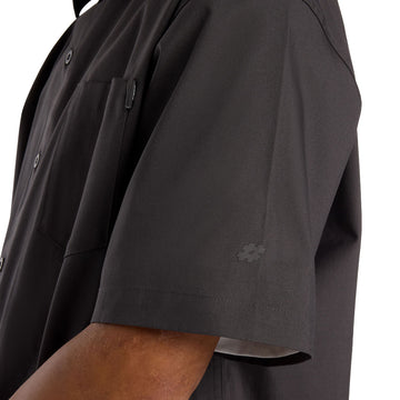 New Balance Numeric Button Up Shirt - Faded Black