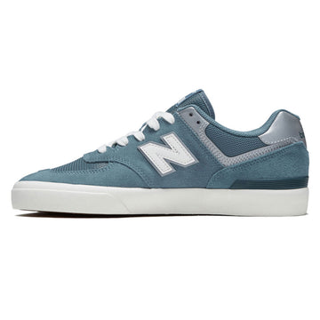 New Balance 574 Vulc Shoes - Saltwater/White