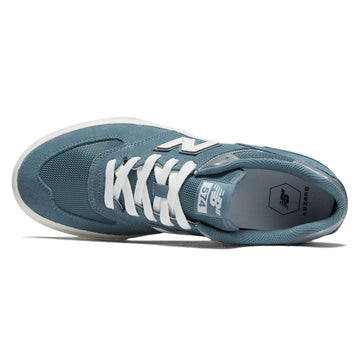 New Balance 574 Vulc Shoes - Saltwater/White