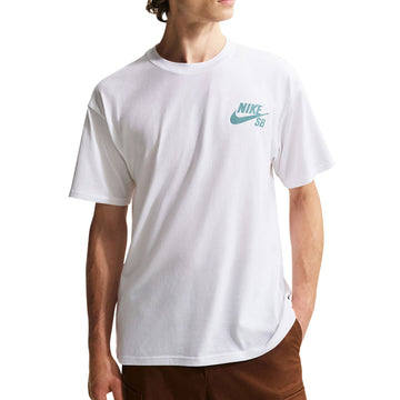 Nike SB New Logo T-Shirt - White/Blue