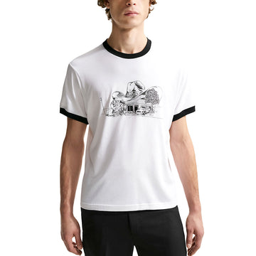 Nike SB Roadside Ringer T-Shirt - White/Black