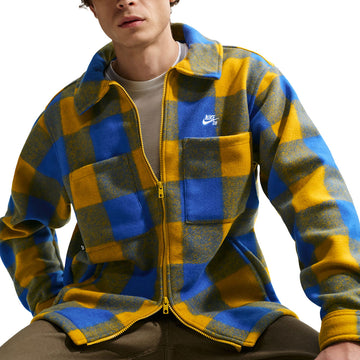 Nike SB Essentials Shacket Jacket - Hyper Royal/Peat Moss