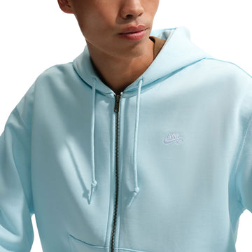 Nike SB New Logo Zip Hoodie - Glacier Blue/White