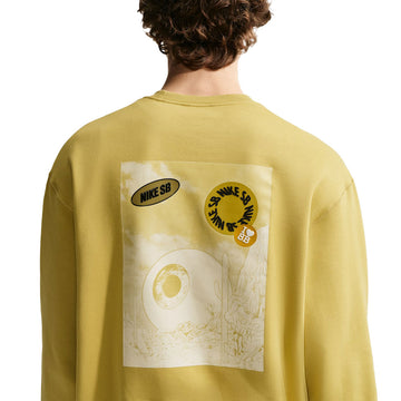 Nike SB Postcard Sweatshirt - Buff Gold