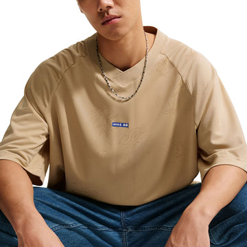 Nike SB Desk Doodle Jersey Shirt - Linen