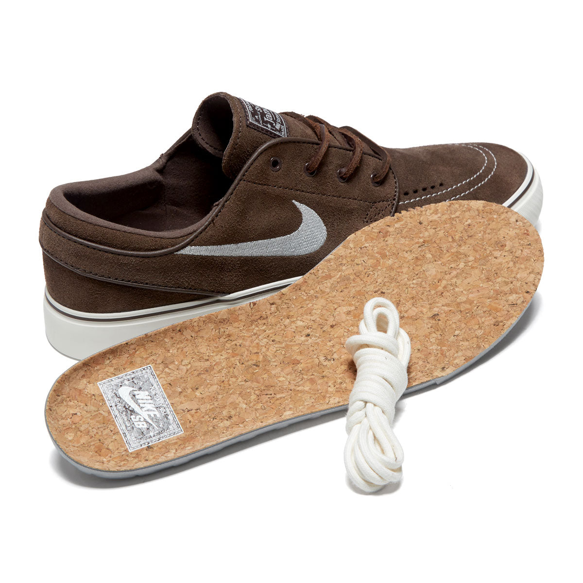 Nike SB Zoom Janoski OG+ Shoes - Baroque Brown⁄Pale Ivory⁄Baroque Brown Nike SB Zoom Janoski OG+ Shoes - Baroque Brown⁄Pale Ivory⁄Baroque Brown