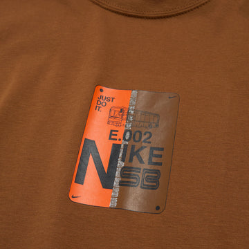 Nike SB Bus Pass Long Sleeve T-Shirt - Light British Tan