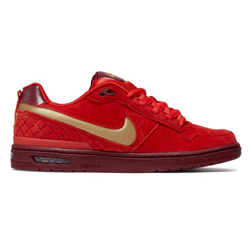 Nike SB Zoom Air Paul Rodriguez Shoes - Habanero Red/Club Gold/Team Red