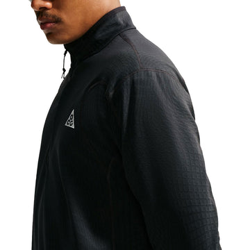 Nike ACG Wolf Grid Therma-Fit 1/2 Zip Sweatshirt - Black/Summit White