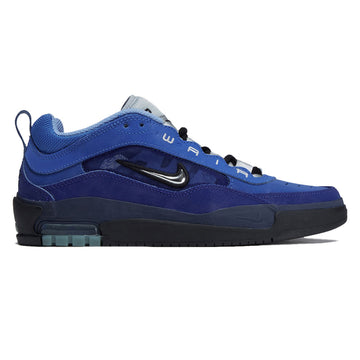 Nike SB Air Max Ishod Shoes - Blue Void/Metallic Silver/Radiant Blue