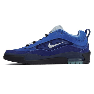 Nike SB Air Max Ishod Shoes - Blue Void/Metallic Silver/Radiant Blue