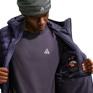 Nike ACG Lava Flow Therma-Fit Adv Hooded Jacket - Gridiron/Summit White