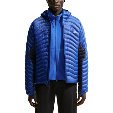 Nike ACG Lava Flow Therma-Fit ADV Ultralight Hooded Jacket - Old Royal/Gridiron/Summit White