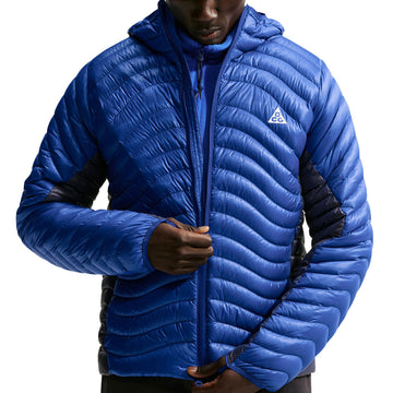 Nike ACG Lava Flow Therma-Fit ADV Ultralight Hooded Jacket - Old Royal/Gridiron/Summit White