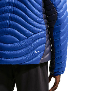 Nike ACG Lava Flow Therma-Fit ADV Ultralight Hooded Jacket - Old Royal/Gridiron/Summit White