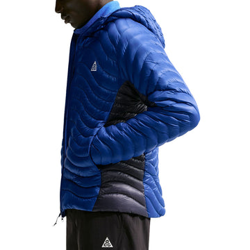 Nike ACG Lava Flow Therma-Fit ADV Ultralight Hooded Jacket - Old Royal/Gridiron/Summit White