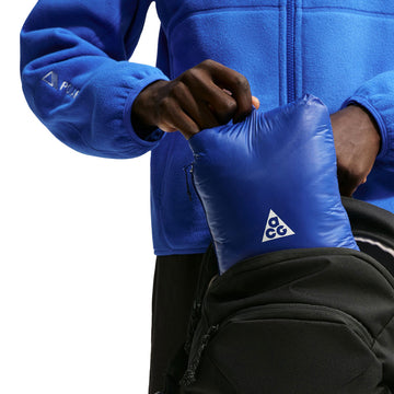 Nike ACG Lava Flow Therma-Fit ADV Ultralight Hooded Jacket - Old Royal/Gridiron/Summit White