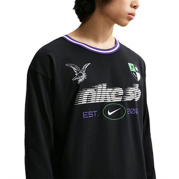 Nike SB Rugby Long Sleeve T-Shirt - Black