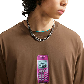Nike SB Phone T-Shirt - Mosswood Brown