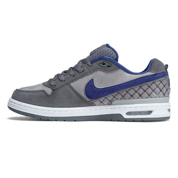 Nike SB Paul Rodriguez Zoom Air Low DG Shoes - Flint Grey/Deep Royal Blue/Flint Grey
