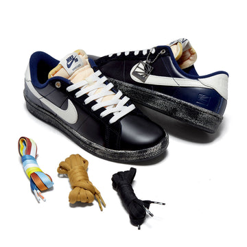 Nike SB x Rassvet Zoom Tennis Classic Shoes - Blue Void/Blue Void/Sail