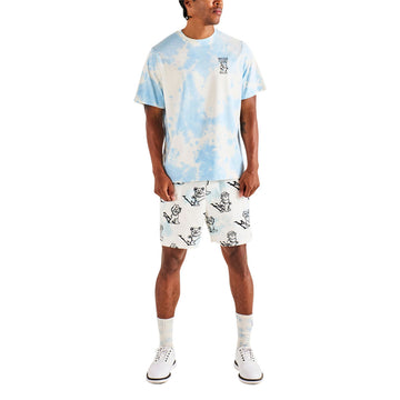 Malbon x Grateful Dead Bermuda Alphebet T-Shirt - Light Blue