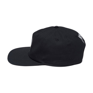 Malbon x Grateful Dead Companion Snapback Hat - Black