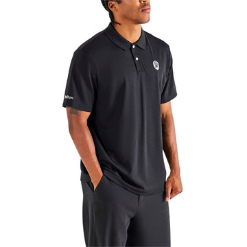 Malbon x Grateful Dead Fairway Stealie Polo Shirt - Black