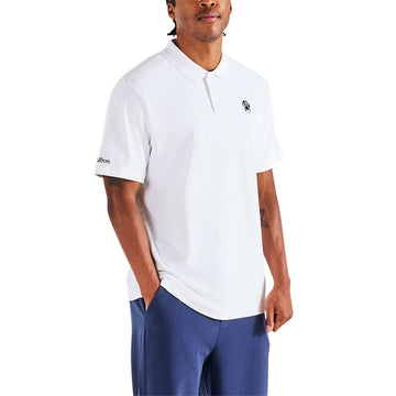 Malbon x Grateful Dead Fairway Stealie Polo Shirt - White
