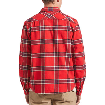 Brixton Bowery Heavyweight Flannel Shirt - Adrenaline Rush