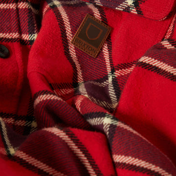 Brixton Bowery Heavyweight Flannel Shirt - Adrenaline Rush
